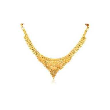 Gold Modern Stylish Necklace