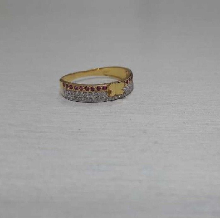 22K / 916 Gold Indian Butterfly Ring