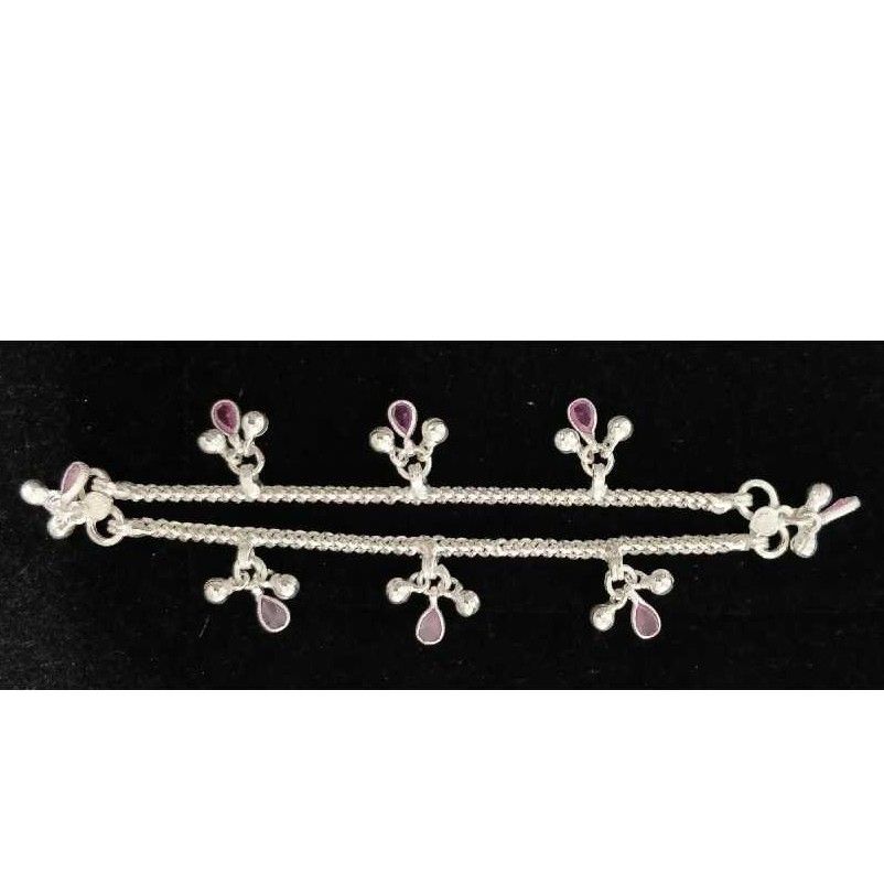925 Silver Stylish Khajuri Payal