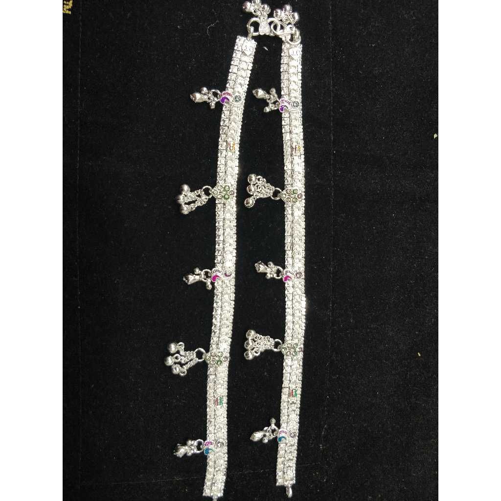 Silver Unique Kismat Payal