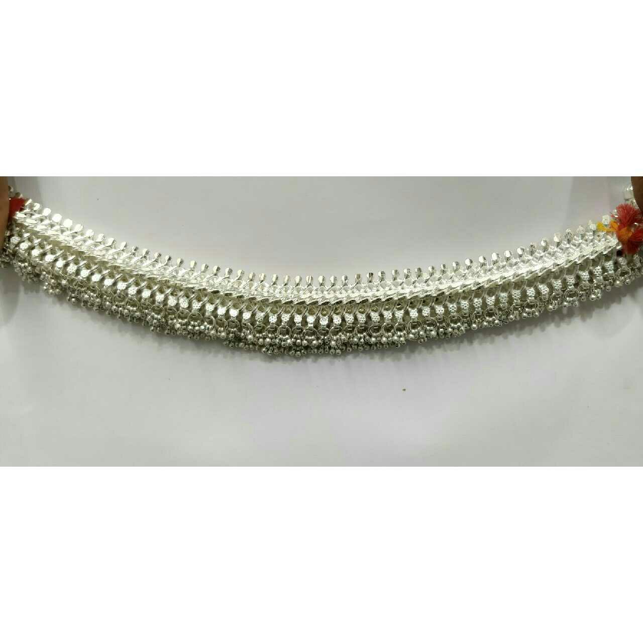 18K / 750 Silver Painjan Payal (72-T/ 60-T)