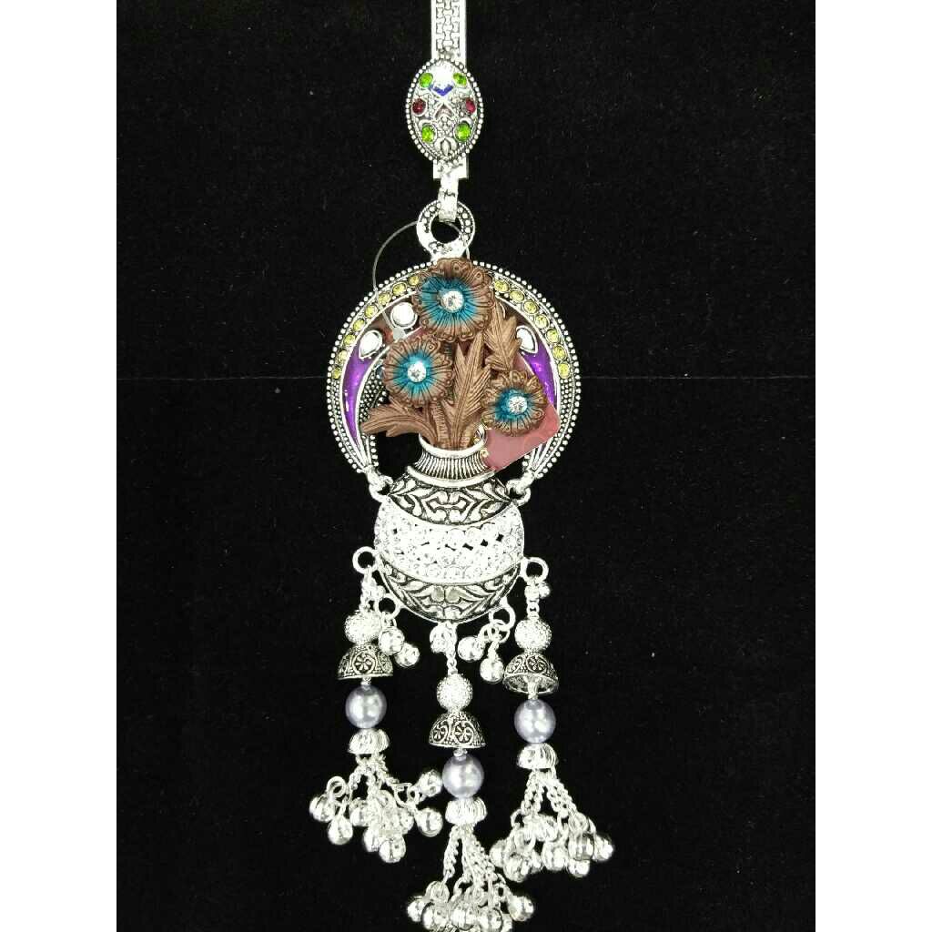 Silver Exclusive Fancy Meenakari Juda