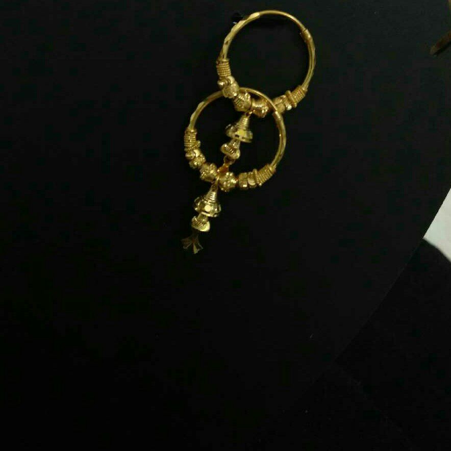 916 Gold Ladies Indian Attractive Pipe Bali