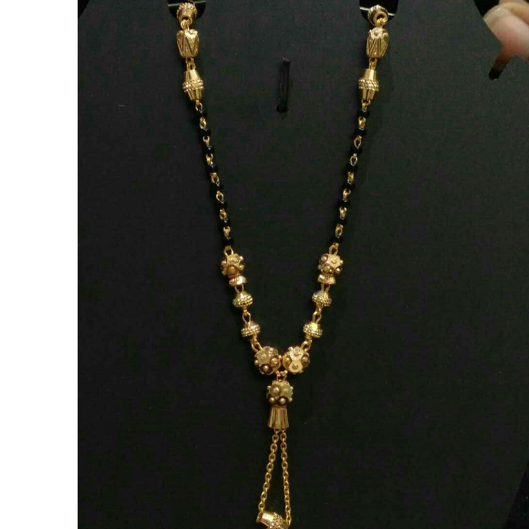 916 Gold Ladies Attractive Vertical Mala