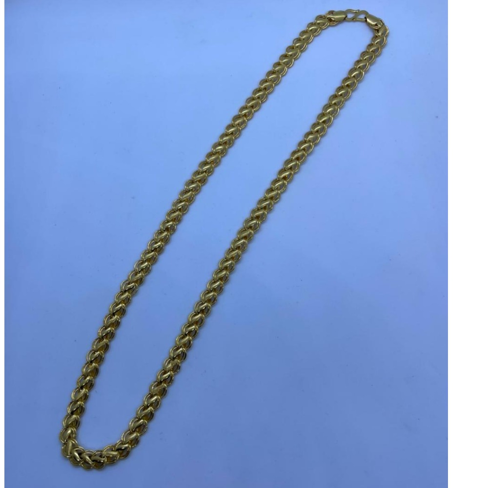 916 Gold Hallmark Hollow chain