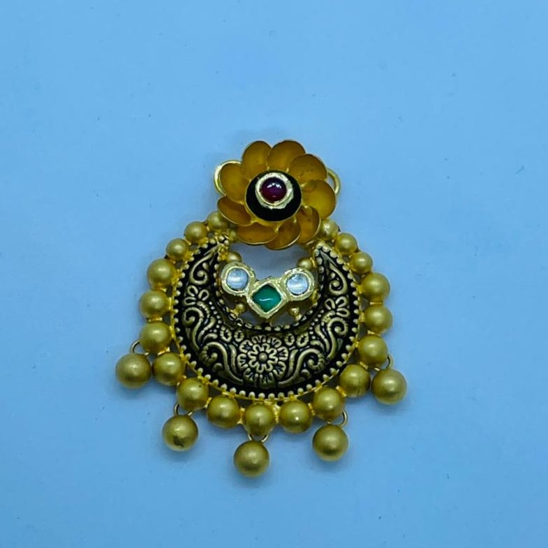 22KT Gold Antique Design Hallmark Pendant