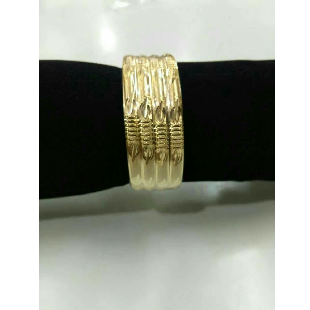 22K / 916 Gold Machine Cut Attractive Bangles