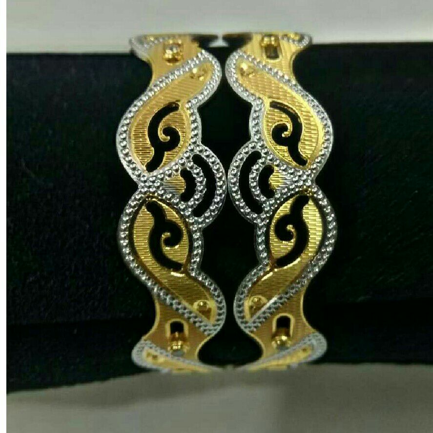 22K / 916 Gold CNC Ladies Half Round Attractive Bangles