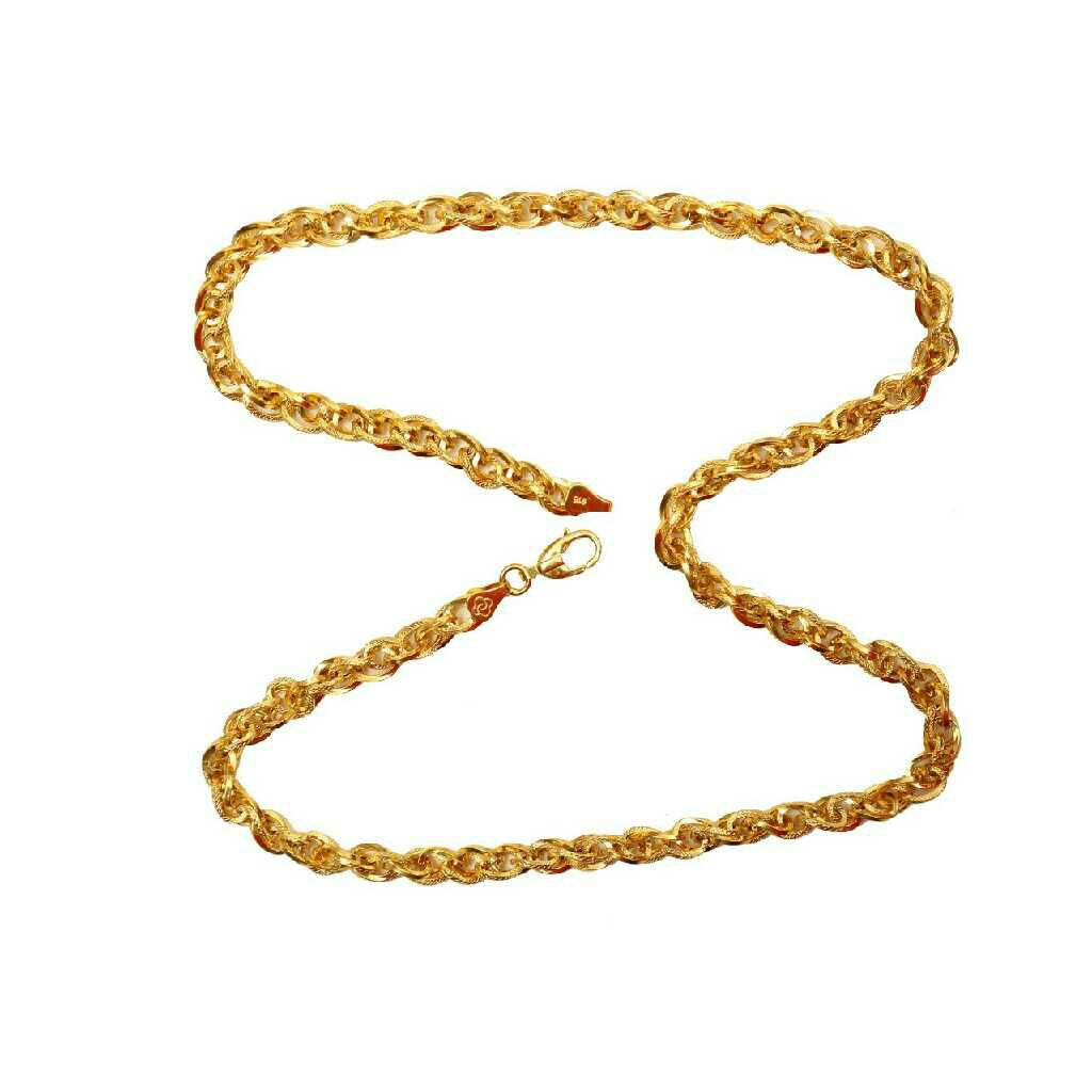 Designer 916 Yellow Gold Gents Chain