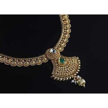 Gold Attractive Modern Necklace