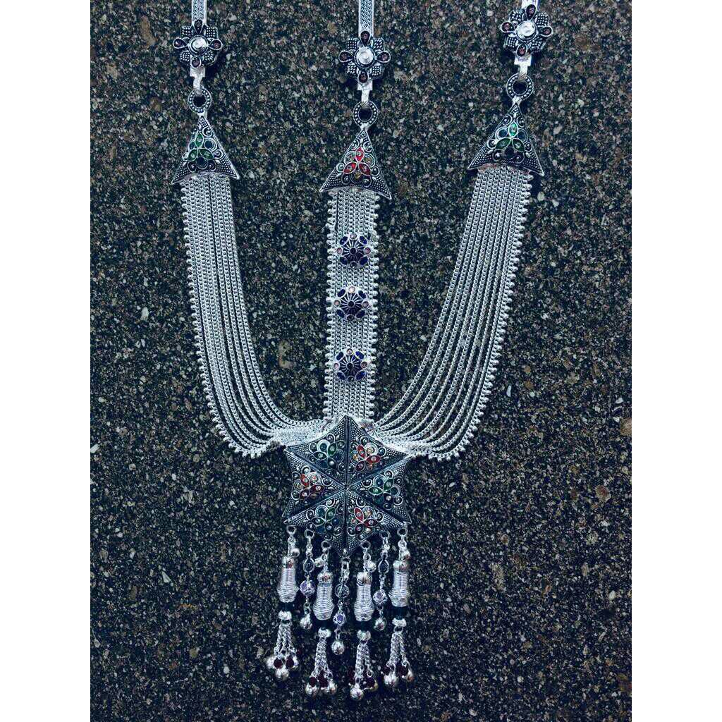 Silver Stylish  Tagri Kandora
