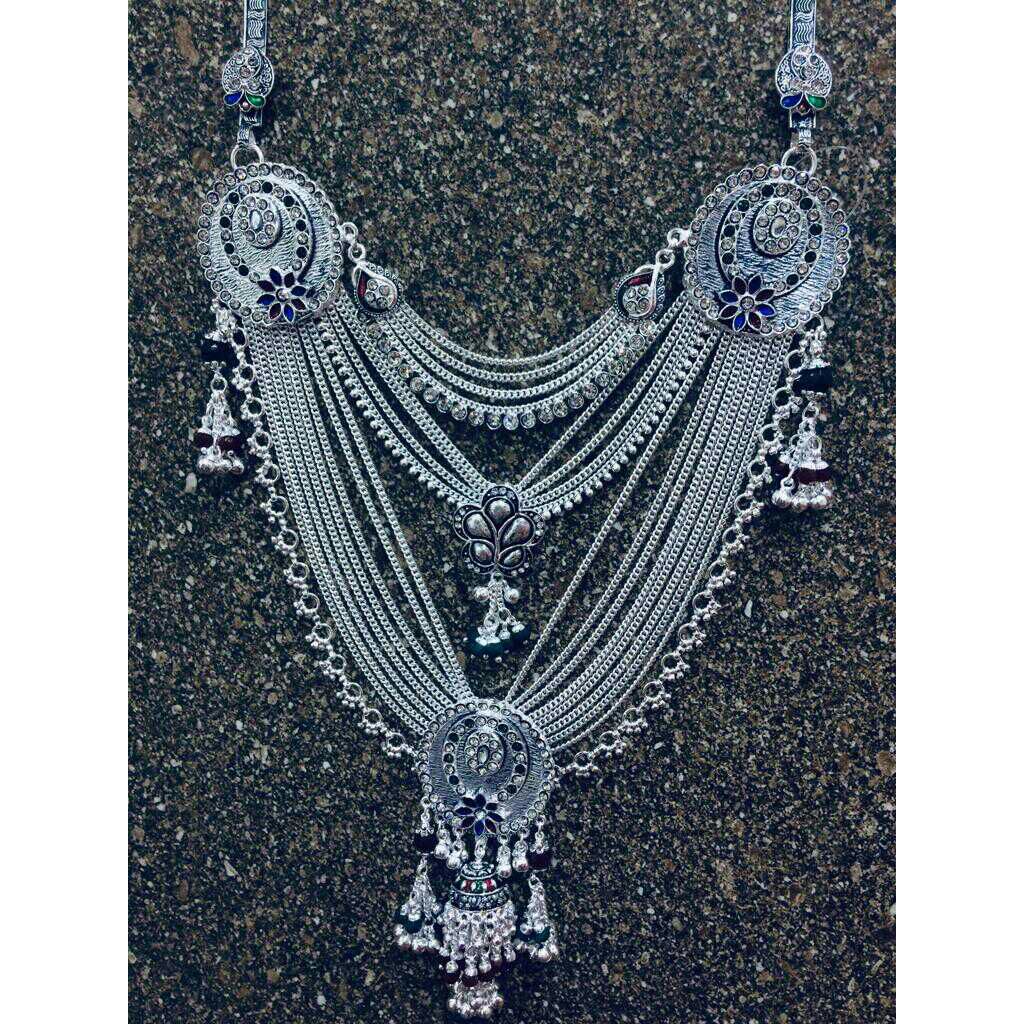 Silver Oxidase Antique Tagri Kandora