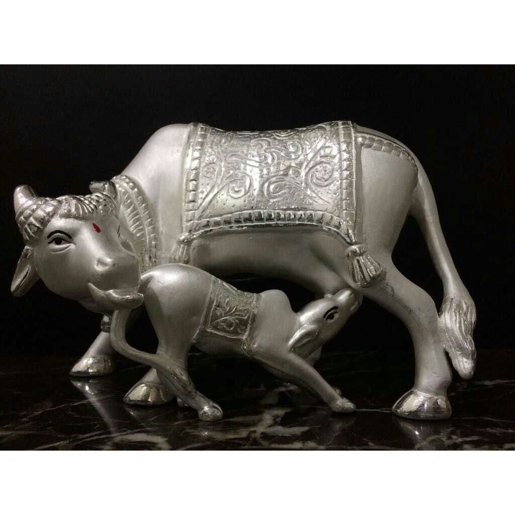 Silver Indian Kamdhenu