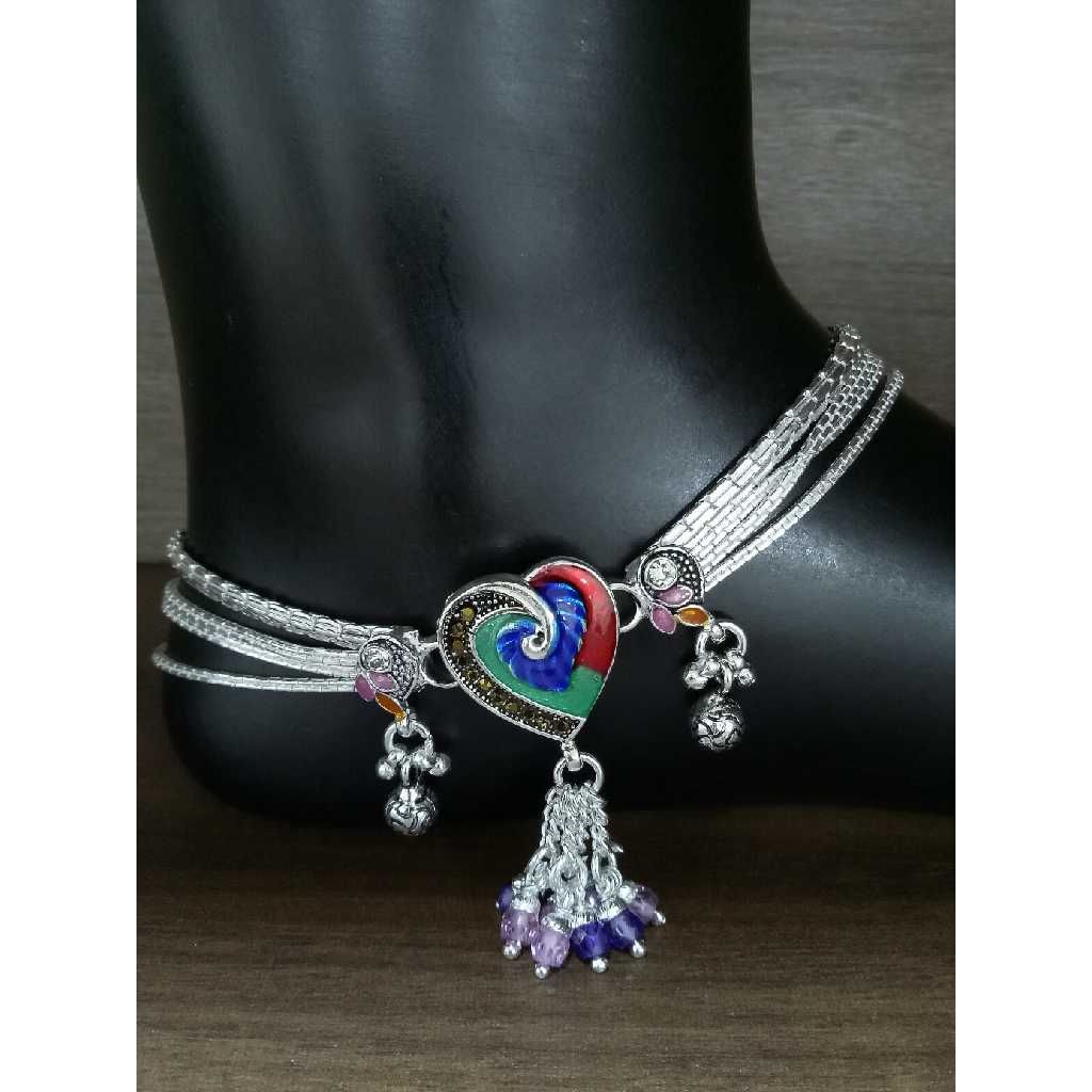 925 Silver Antique Style Payal
