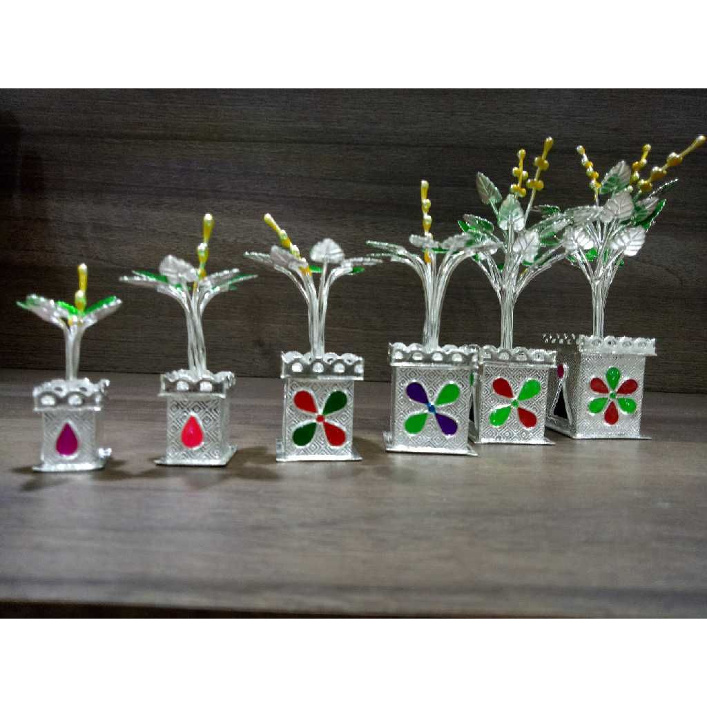 Silver Calcutti Tulsi