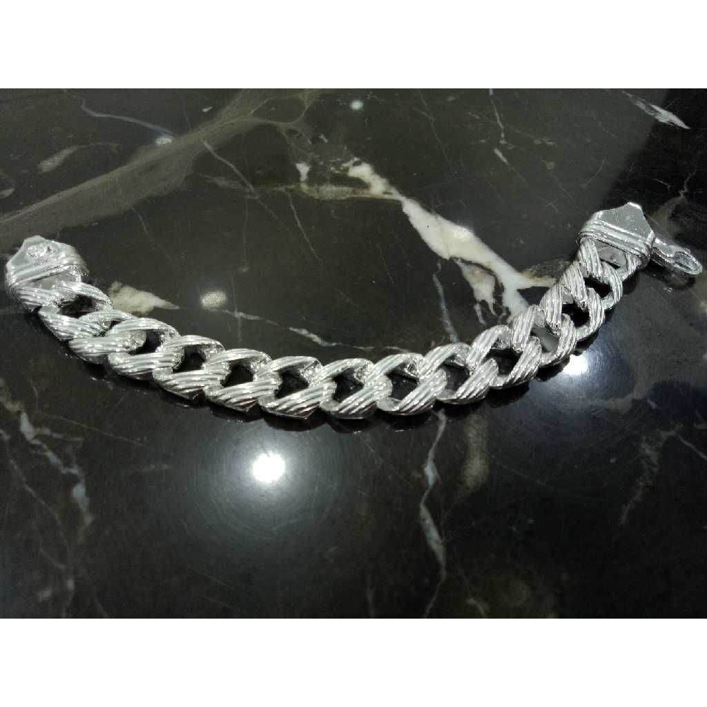 Designer Silver Bracelet For Men
