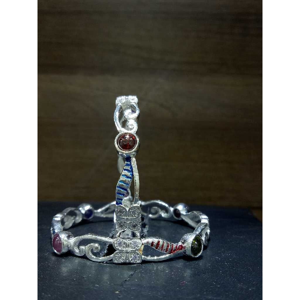Silver Stylish Micro Bangle