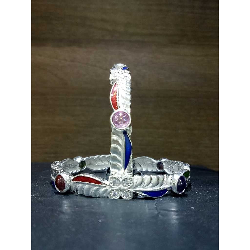 Silver Micro Bangle For Ladies