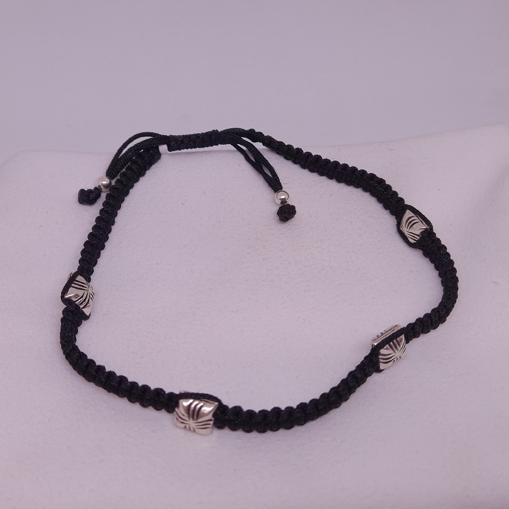 dori and oxidised bit ladies anklets
