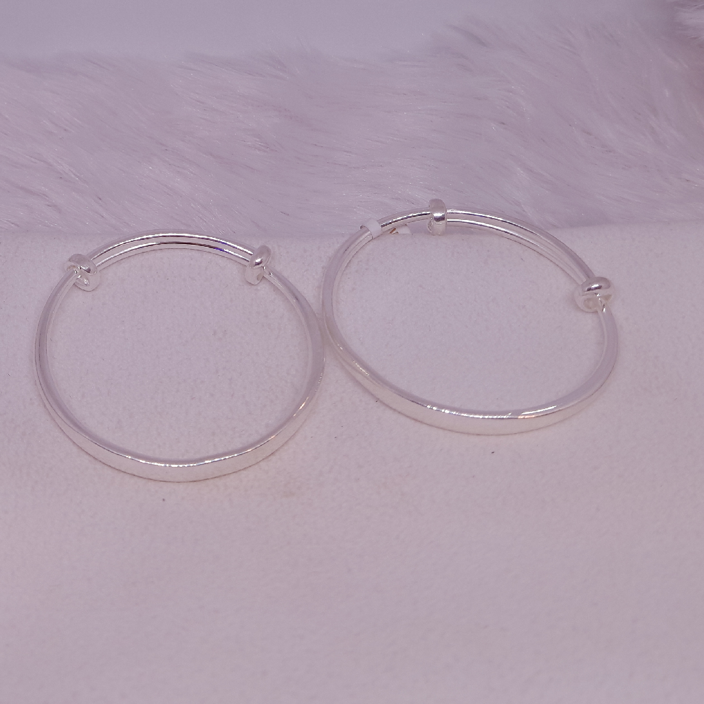 simple 925 silver baby kada