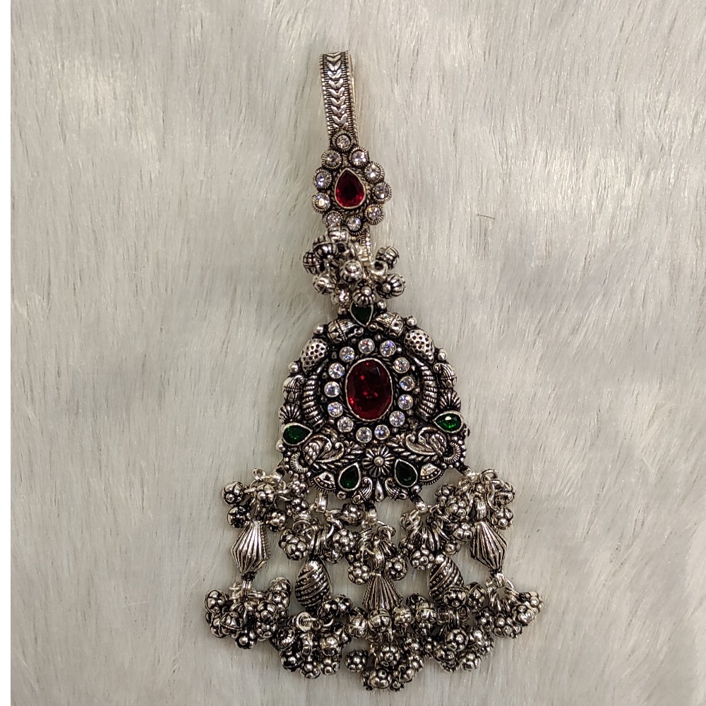 Silver oxidizes with stone judo