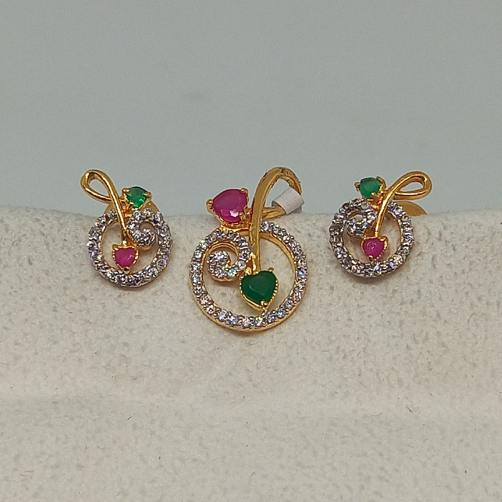 20kt ladies pendant set