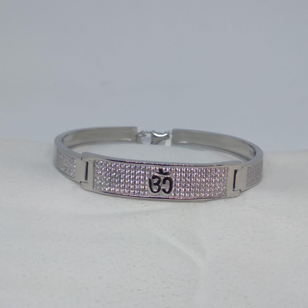 925 silver om latter bracelet