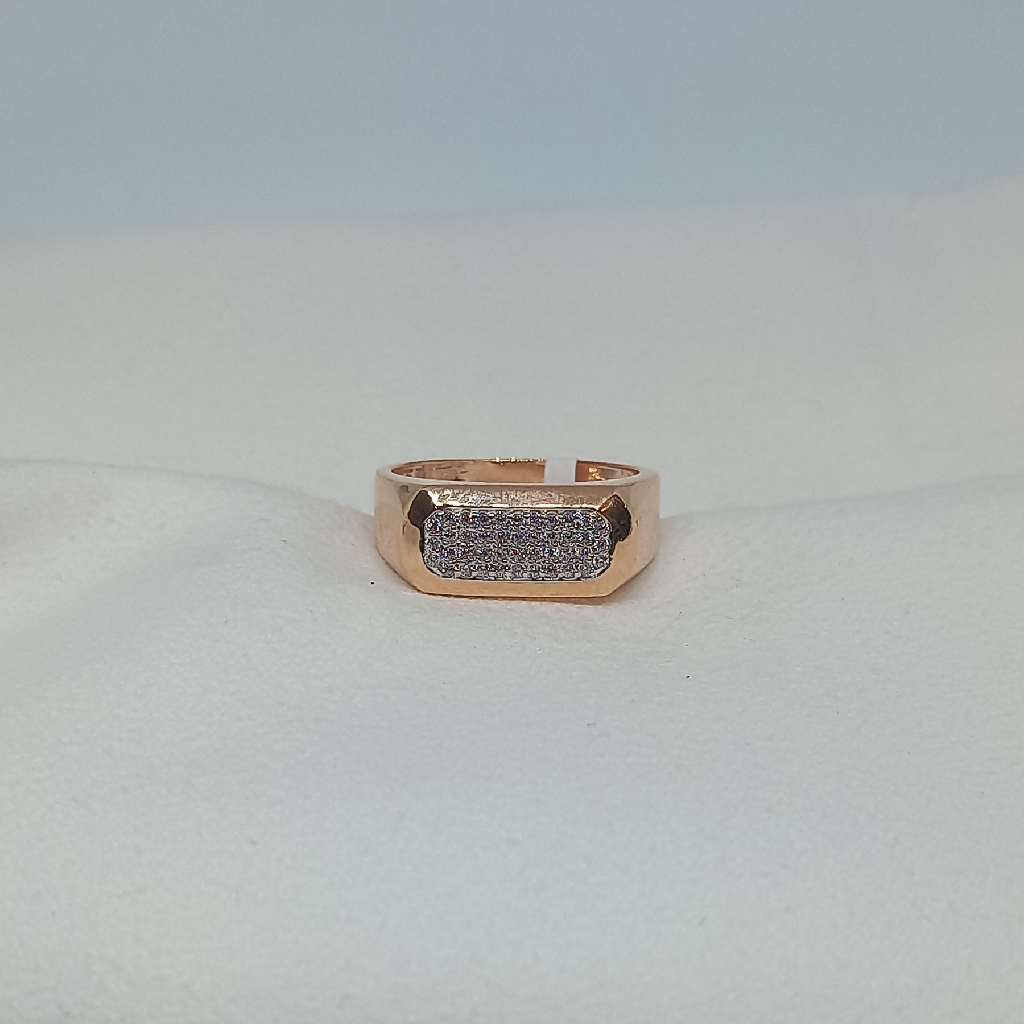 18kt Gents ring