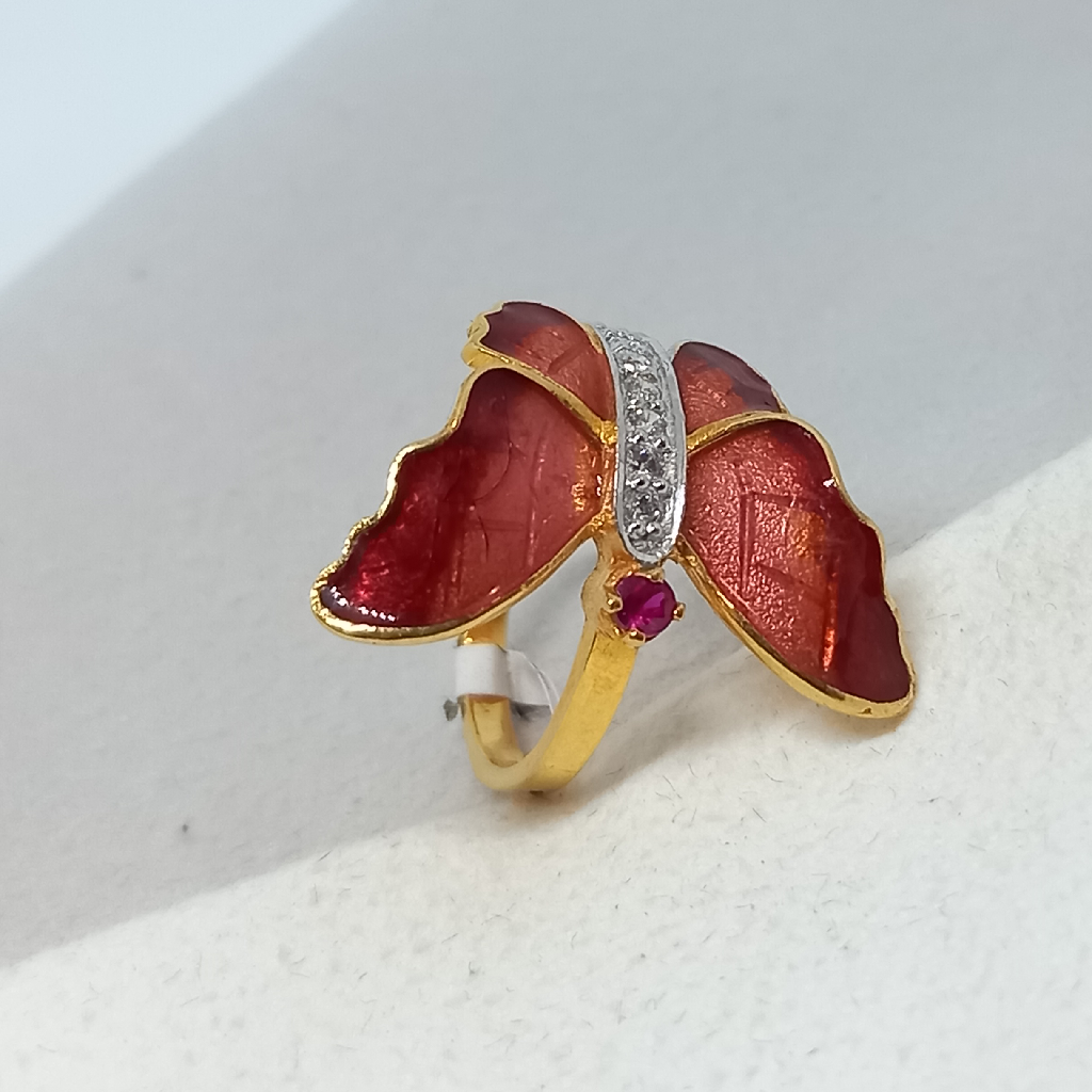 18kt ladies Ring