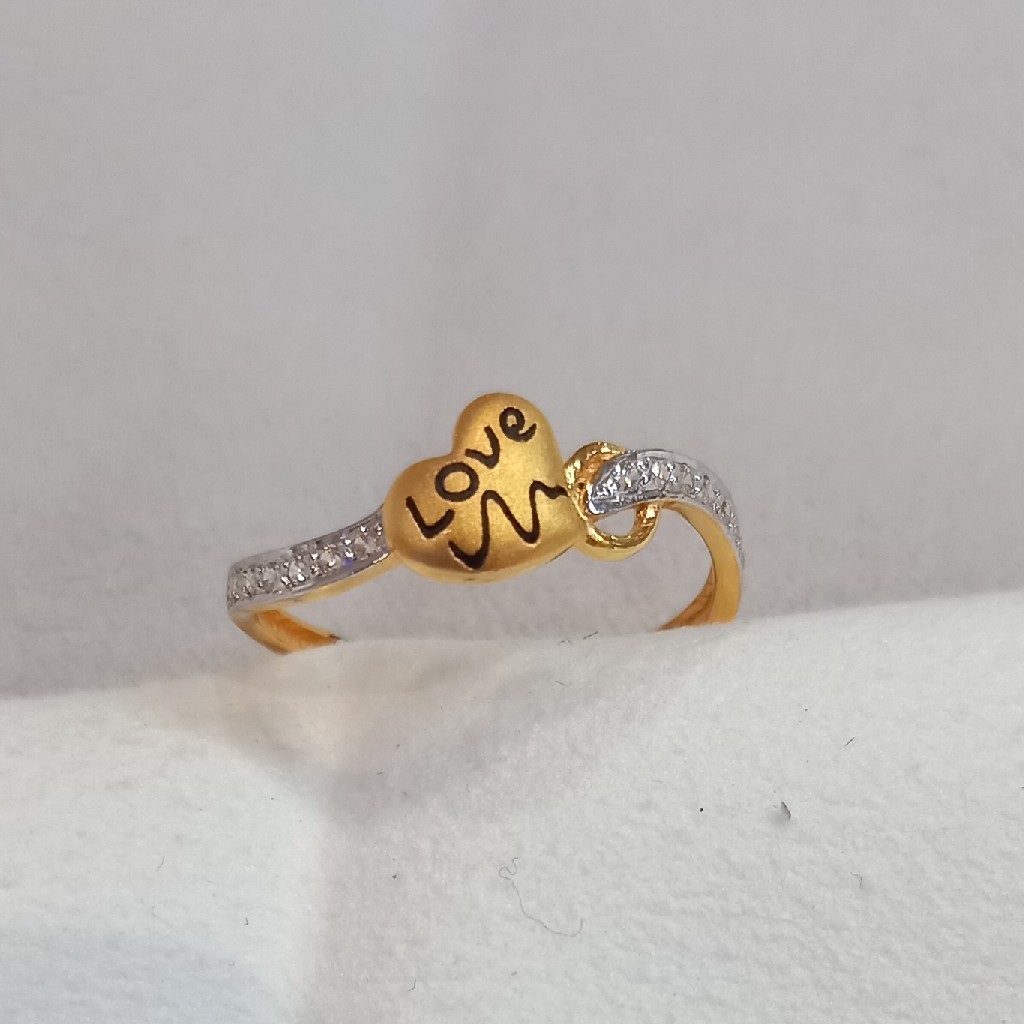 18kt ladies Ring