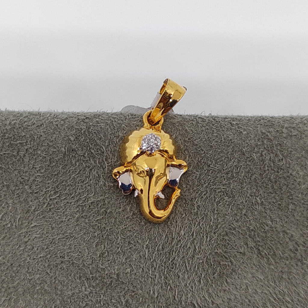 Gents pendant 18kt