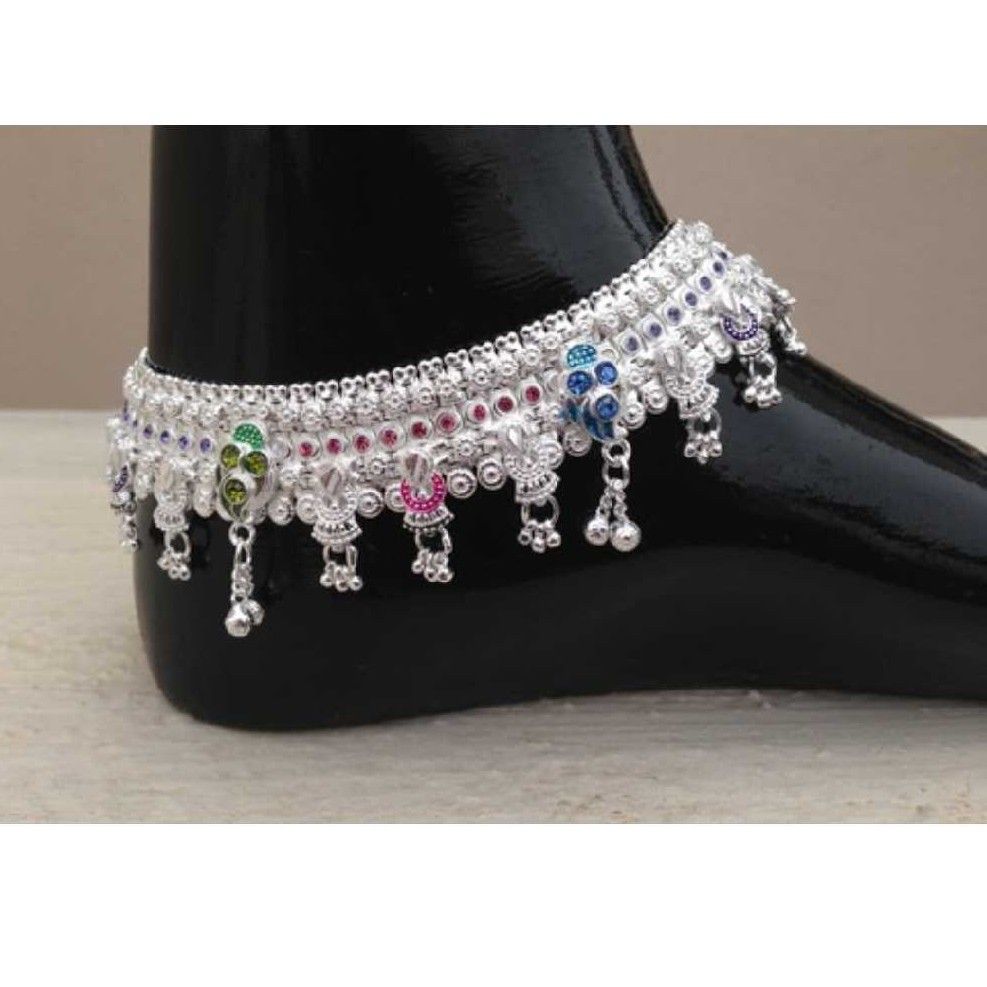 Silver Indian D Payal