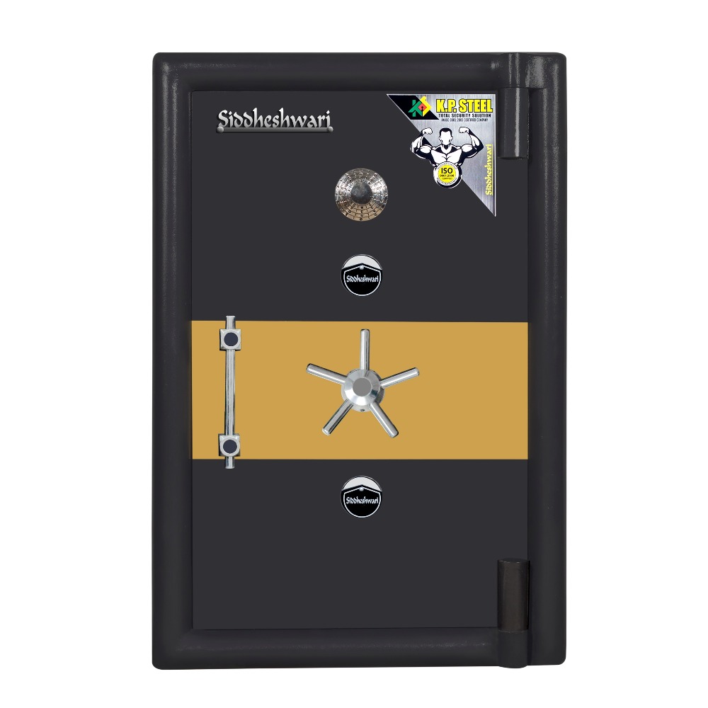Single door heavy iron jewelry locker