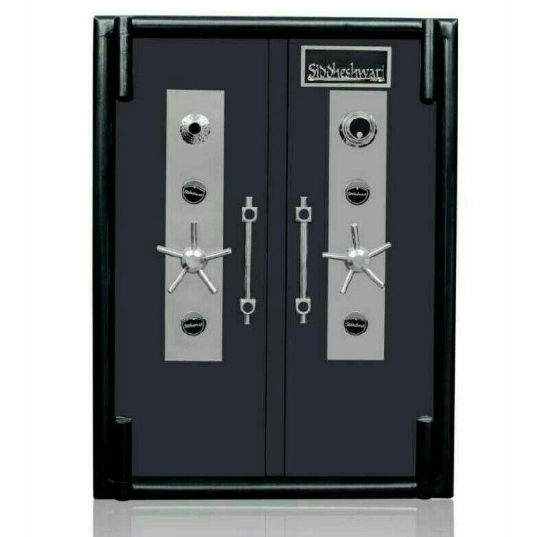 Double door heavy iron jewelry locker