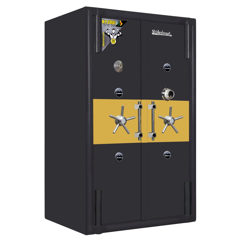 Heavy iron jewelry and bank locker