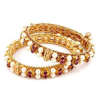 Artificial Round Moti Bangles