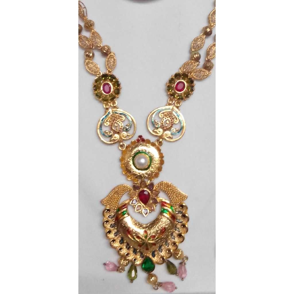 22K / 916 Yellow Gold Attractive Modern Necklace