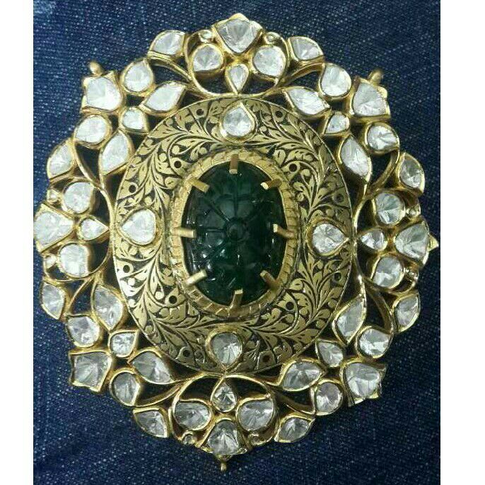 Gold Pochi Round Rings