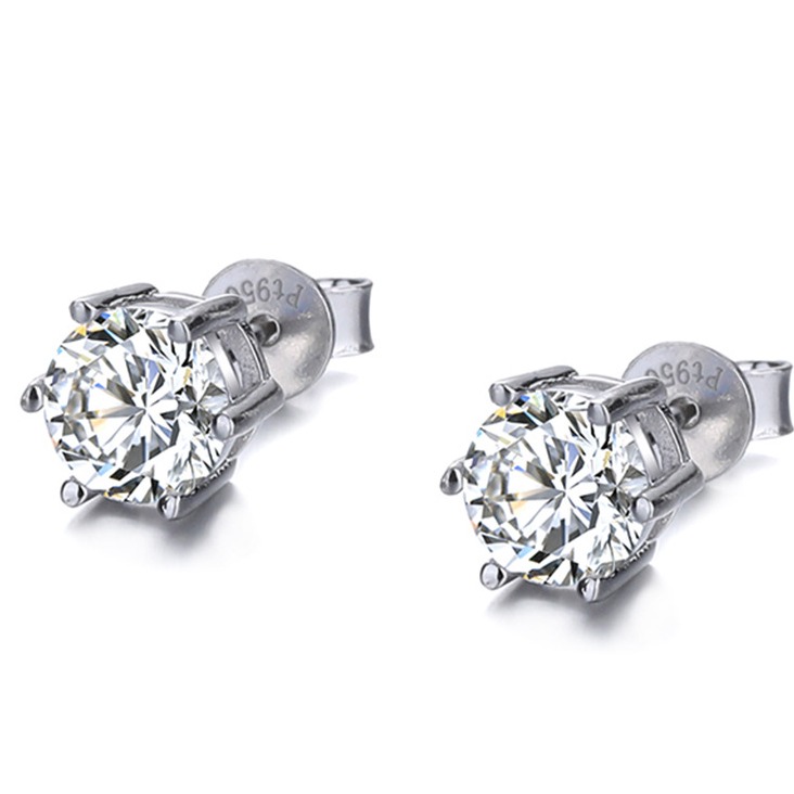 925 silver zircon mini studs