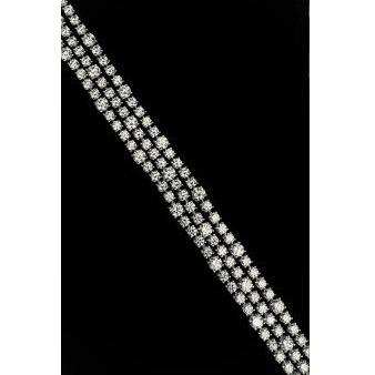 Plan Simple 9KT Swarovski Ladies Bracelet