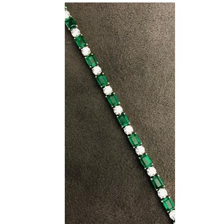 Plan Simple 9KT Swarovski Bracelet For Women