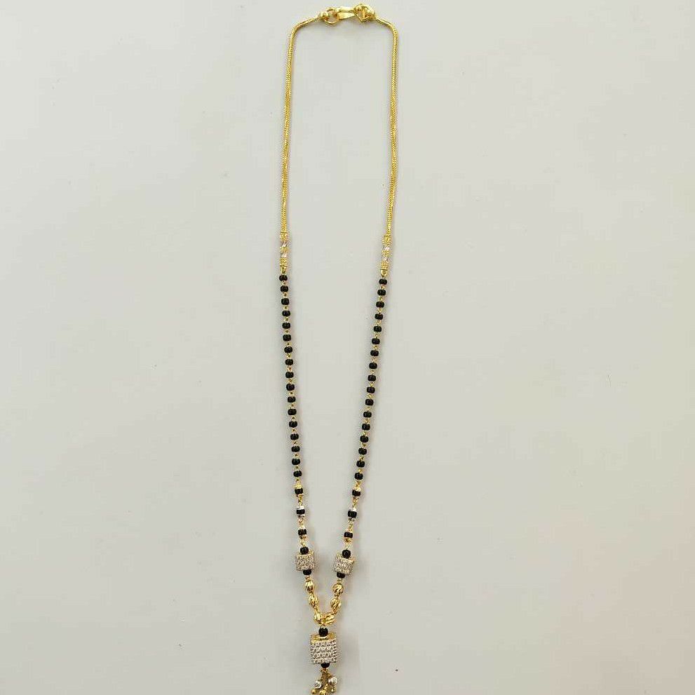 22k Gold Designer Single Line Mangalsutra DVJ-020
