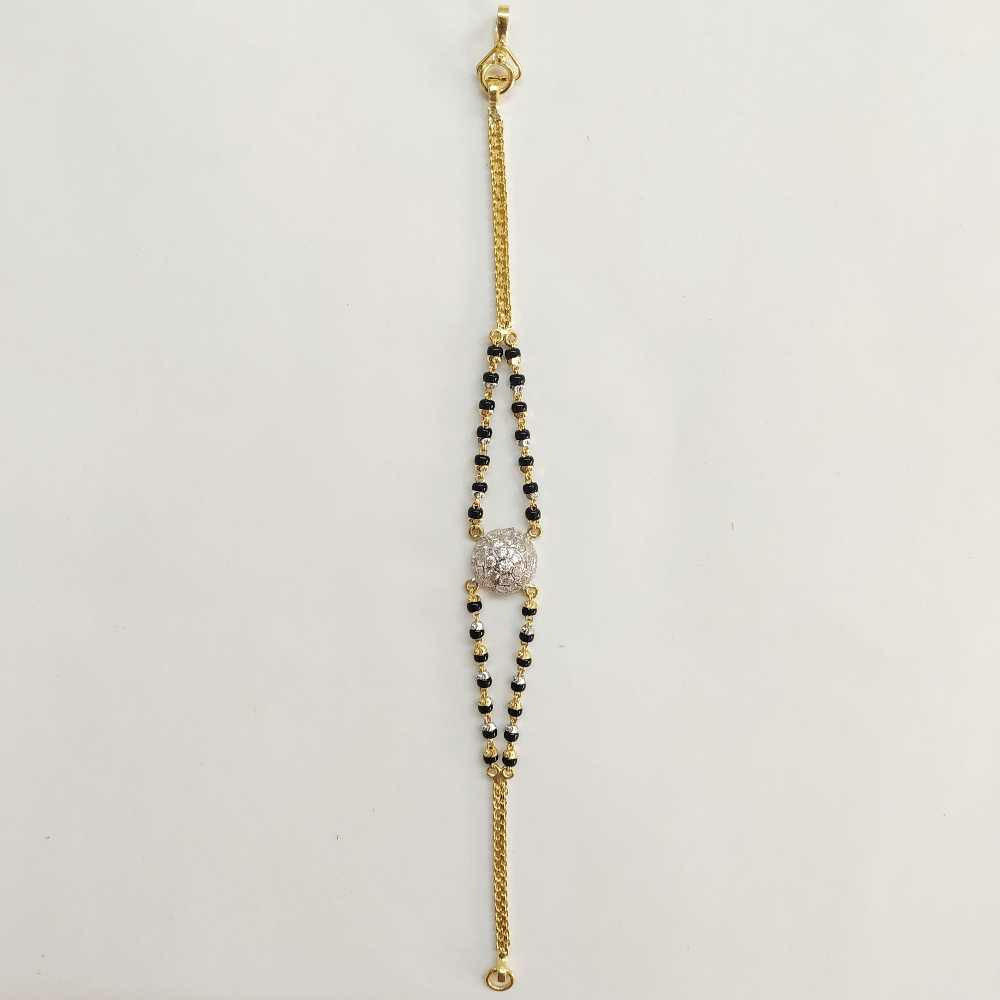 22k Gold Fancy Diamond Bracelet DVJ-017