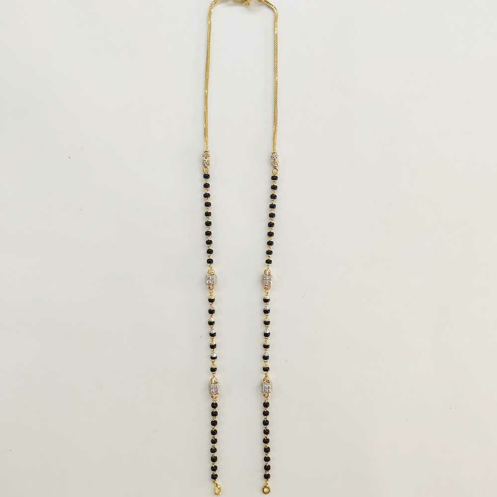 22k Gold Cz Fancy Mangalsutra DVJ-007