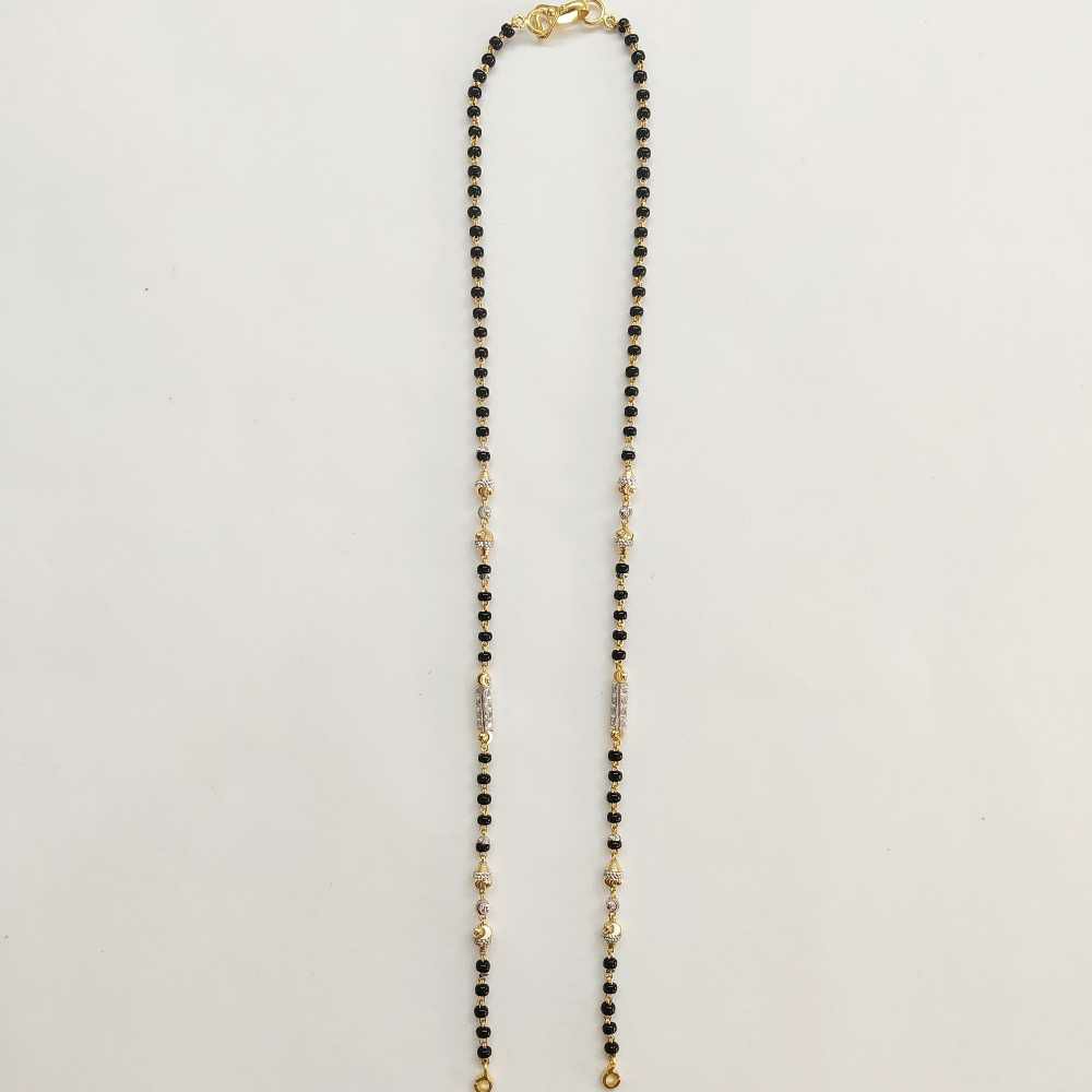 22k Gold Fancy Single Line Mangalsutra DVJ-006