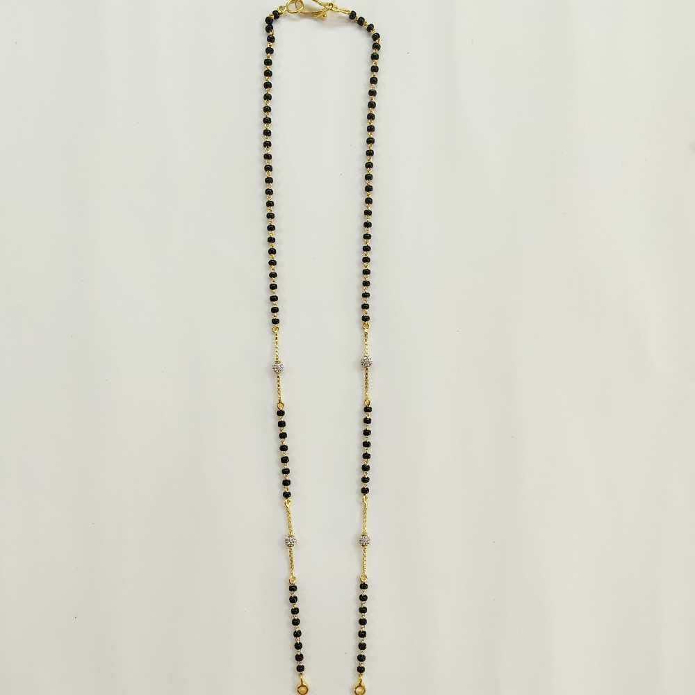 22k Gold Single Line Mangalsutra DVJ-004