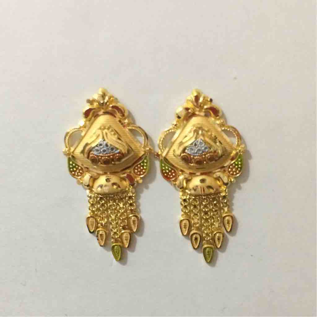 22kt Gold stylish Earring