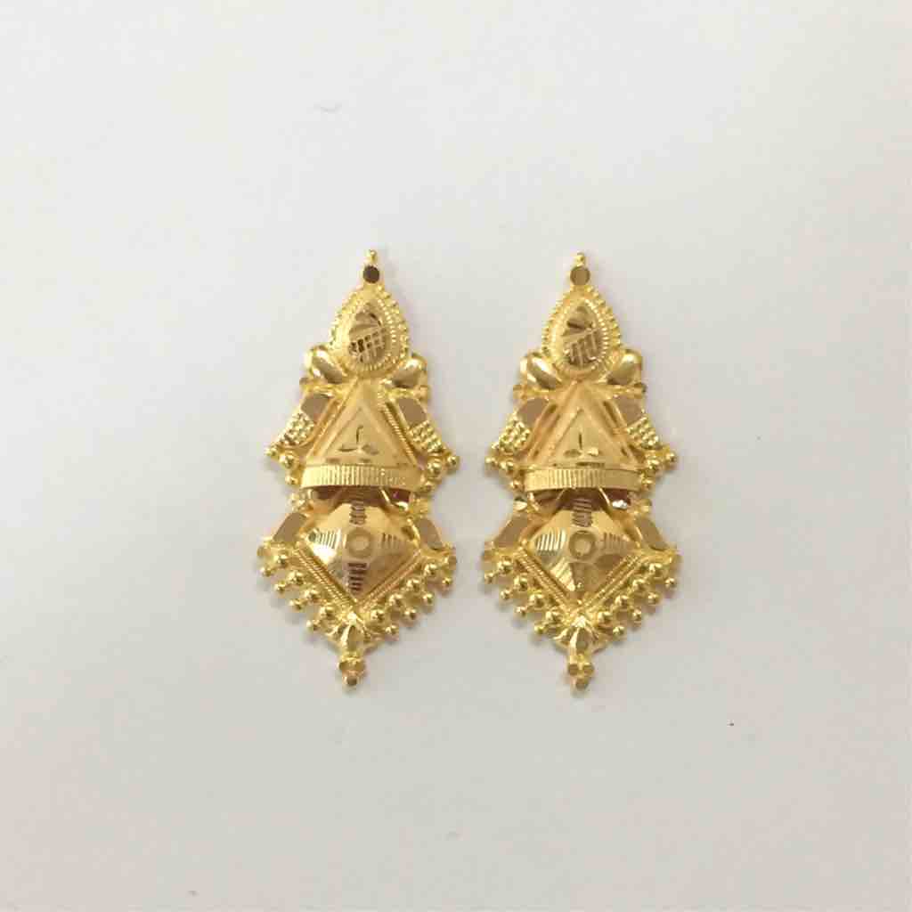 22kt Gold Classic Earring