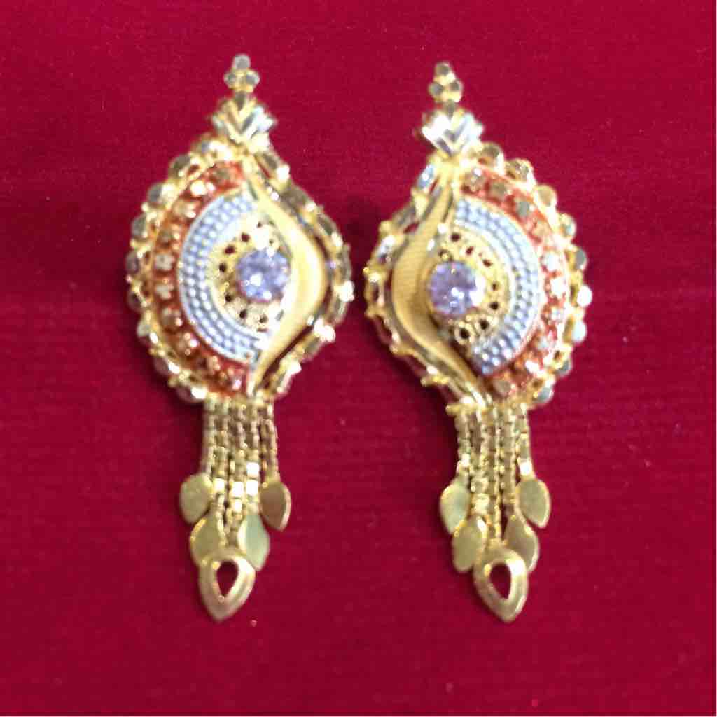 22kt Delicate Gold Earrings