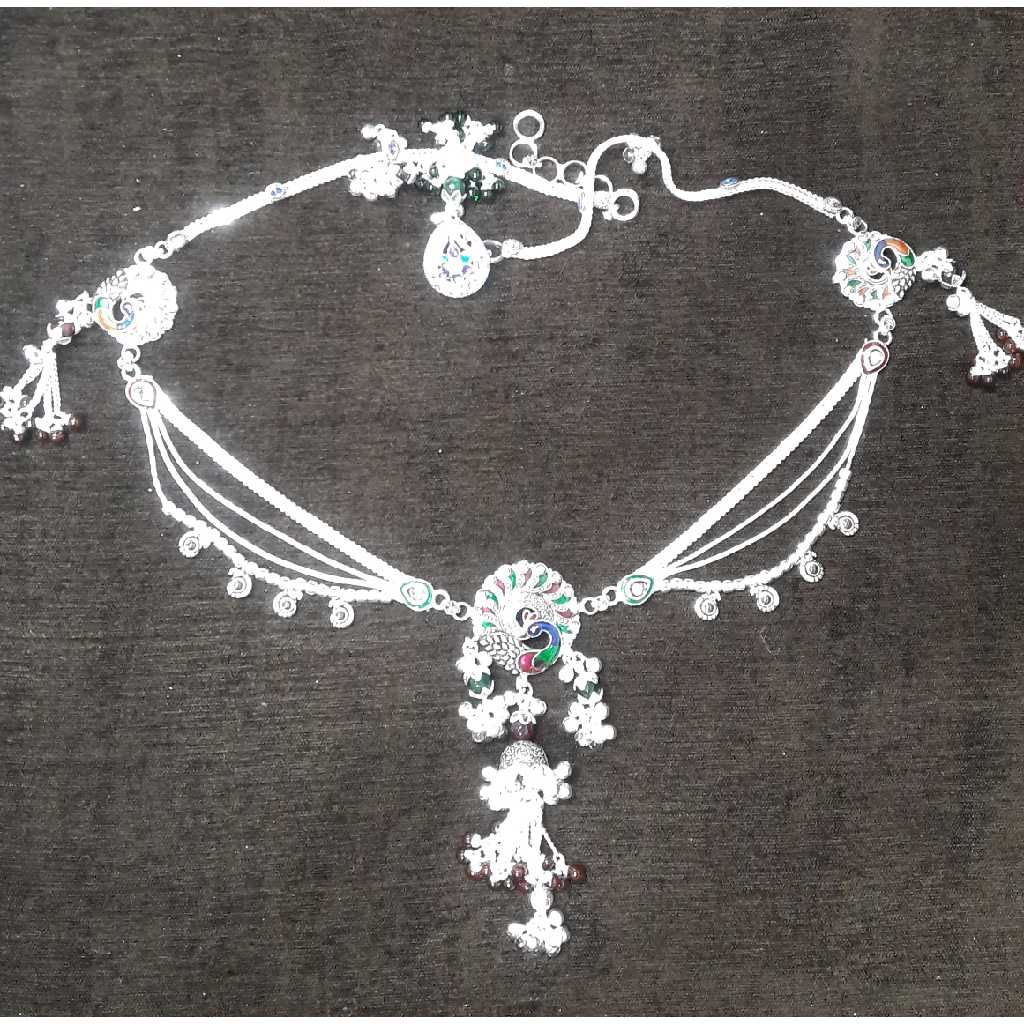 585 Silver Attractive Ladies Waist Belts